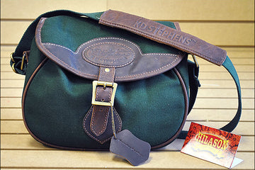 Shell Case Bag Leather Canvas